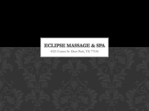 eclipse massage spa powerpoint    id