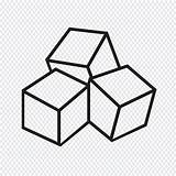 Sugar Cubes Icon Vector Clipart Vecteezy Graphics Road sketch template