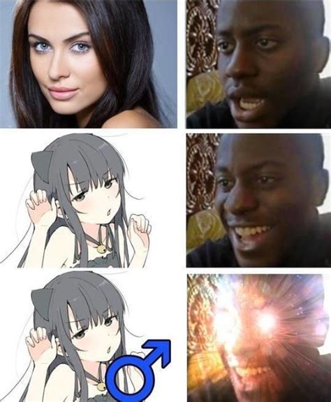 Real Women Vs Anime Vs Anime Traps Disappointed Black