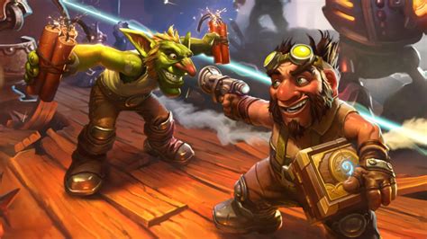 hearthstone goblins  gnomes cards     arena vg