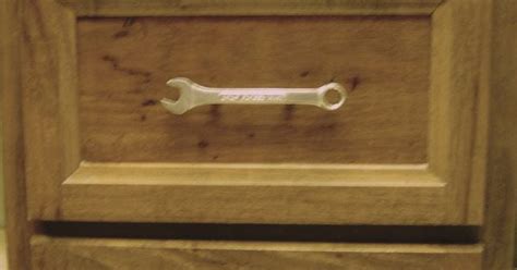 6 man cave drawer cabinet pulls made from real wrenches