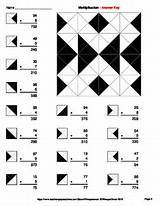Digit Multiplication Worksheets Coloring Whooperswan sketch template