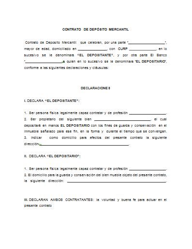 Ejemplo De Contrato De Arrendamiento Mercantil Colección De Ejemplo