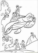 Coloring Nemo Pages Finding Characters Printable Comments sketch template