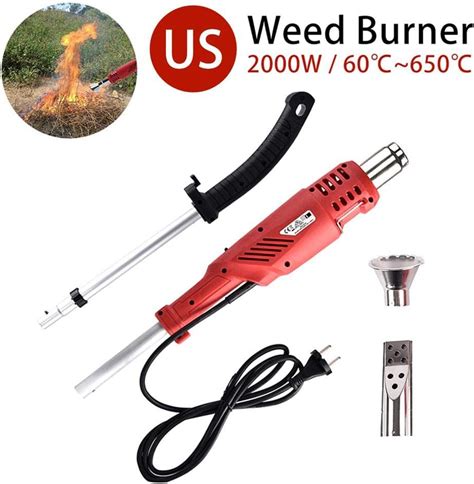 electric weed torch  weed burner chemical  weed control  gas vapor garden weed