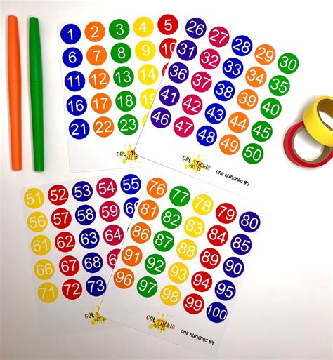 number stickers   dot stickers  planner number etsy