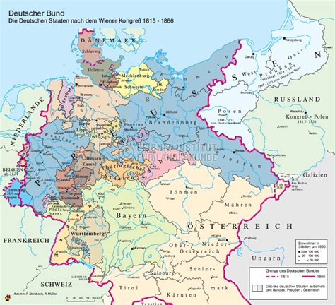 deutscher bund die deutschen staaten nach dem wiener kongress