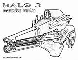 Nerf Halo Rifle Coloringhome Waypoint Jeux Fusil sketch template