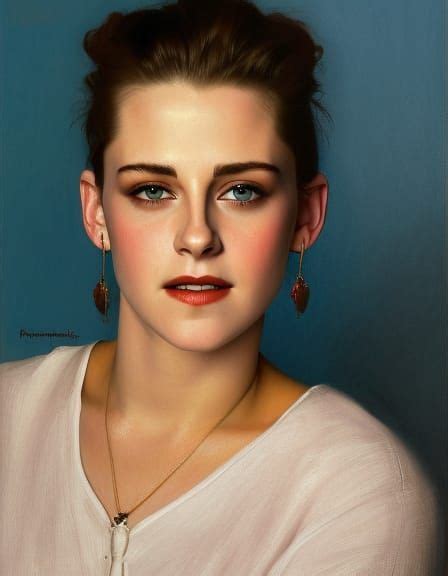 Kristen Stewart Ai Generated Artwork Nightcafe Creator