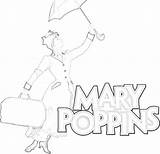 Coloring Poppins Mary Pages Disney Books Book Altered Print Visit Movie Nights Adult Drawing Coloringhome sketch template