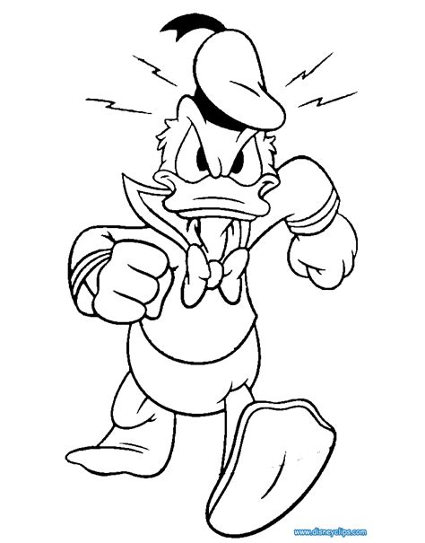 donald duck coloring pages disneys world  wonders