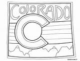 Colorado Coloring Pages States United Doodle Alley Pennsylvania Dutch Sheets Flag Classroom Hex Signs Color Printable Rockies Usa Classroomdoodles Doodles sketch template