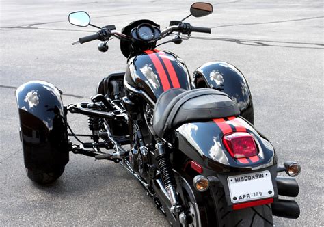 Scorpion Kit Converts A Harley V Rod Into A Reverse Trike