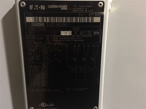 kva eatoncooper power pad mounted transformer wenvirotemp fr fluid ebay