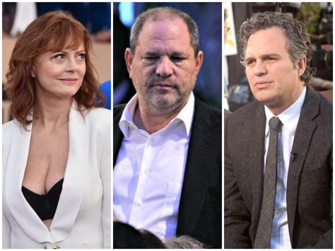 Susan Sarandon Mark Ruffalo More Stars Condemn Harvey