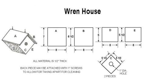 jenny wren house plans arts bird house plans  bird house plans bird house kits
