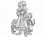 Malon Coloring Character Pages Another Supertweet sketch template
