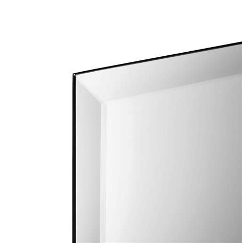 frameless beveled rectangle mirror  bevel   usa