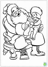 Coloring Dinokids Claus Santa Close Pages Print sketch template
