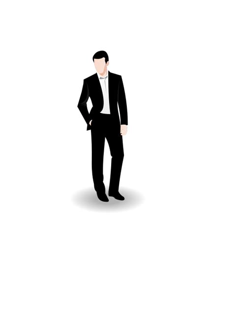 clipart business man vector waider