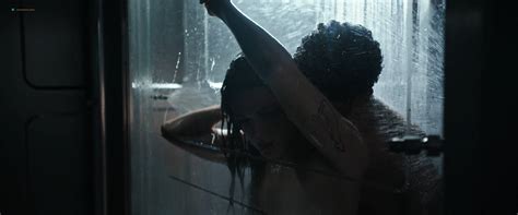 callie hernandez nude brief topless in shower alien covenant 2017 hd 1080p bluray