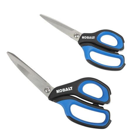 kobalt  piece heavy duty scissor set  lowescom
