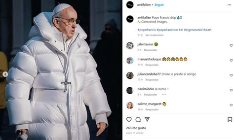 la verdad detras de la curiosa foto del papa francisco  de la otra