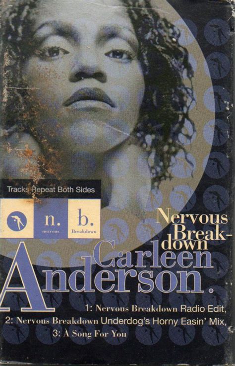 carleen anderson nervous breakdown  slipcase cassette discogs