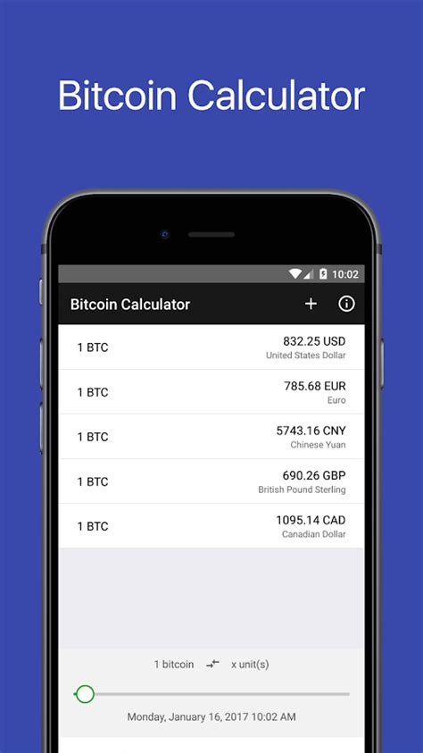 realtime bitcoin calculator android apps  google play