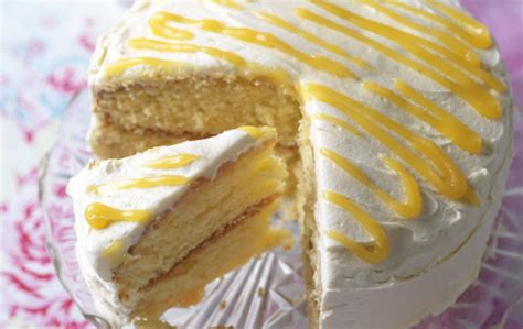 lemon curd cake baking recipes goodtoknow