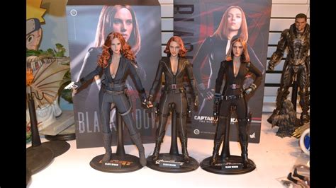 12 1 6 hot toys black widow figure collection comparison