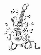 Instruments Musical Fun Kids Coloring Pages sketch template