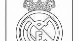 Madrid Real Logo Coloring Pages Soccer Logos sketch template