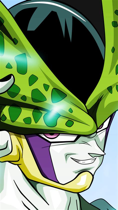 dragon ball cell wallpaper  iphone
