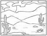Desert Planerium sketch template