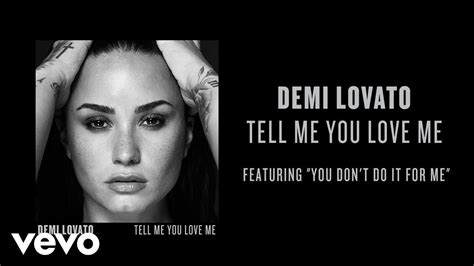 Demi Lovato You Don T Do It For Me Anymore Audio