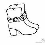 Stivali Disegno Vestiti Disegnidacolorareonline Colorear Zapatos Nike Stampare Tacco Vestir Successivo Doodle sketch template