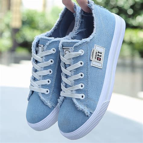 Buy Canvas Shoes For Women Breathable 2019 Casual