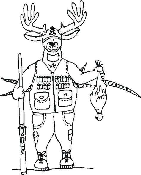 hunting drawing images     drawings