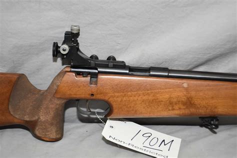 Anschutz Model 190 22 Lr Cal Single Shot Target Rifle