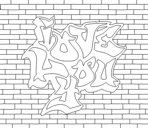 coloring pages graffiti coloring page