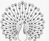 Peacock Coloring Drawing Colouring Pages Outline Colour Fan Feather Eagle Peacocks Drawings Pencil Wallpaper Birds Easy Color Kids Printable Sketch sketch template