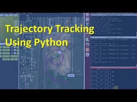 drone trajectory tracking  python youtube