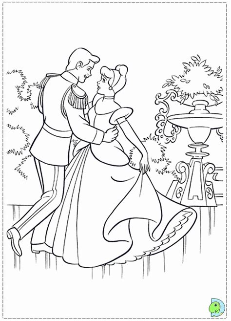 beautiful cinderella dance printable coloring page coloring home