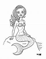 Coloring Pages Perry Katy Mermaid Viewing sketch template