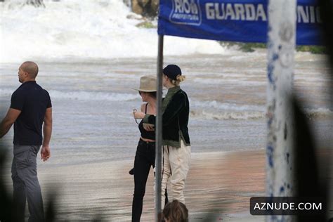 Cara Delevingne And Ashley Benson Visit The World Famous Copacabana