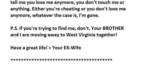 The Best Divorce Letter You Would Read Today