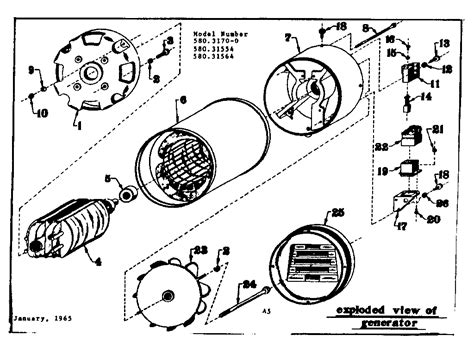 craftsman sears generator parts model  sears partsdirect