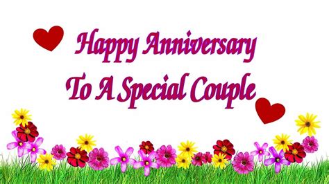 happy anniversary   special couple youtube