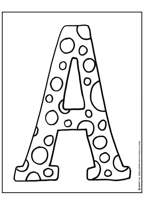 letter coloring pages   getdrawings